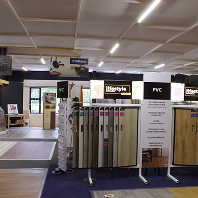 showroom pvc vloeren in Groningen