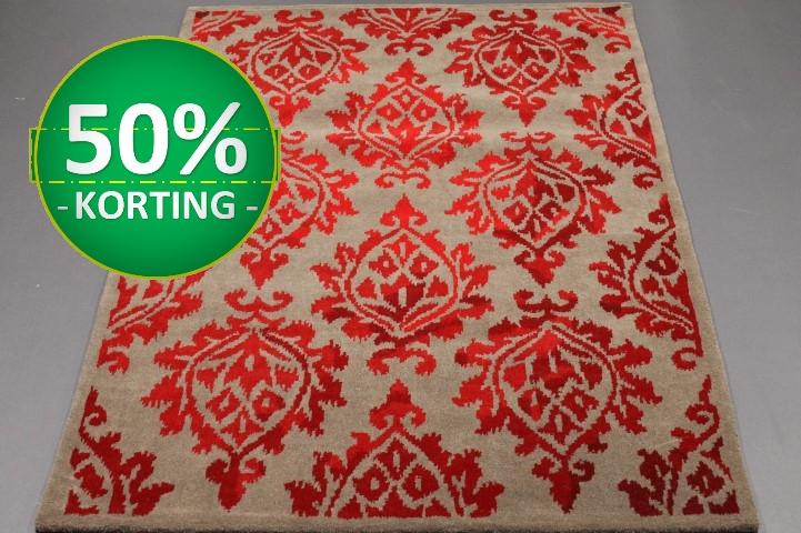 Karpet Carousel taupe-red